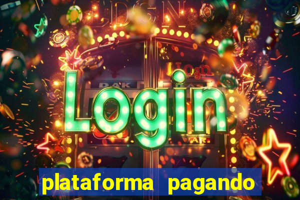 plataforma pagando bonus no cadastro