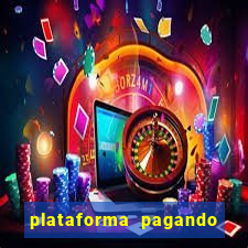 plataforma pagando bonus no cadastro