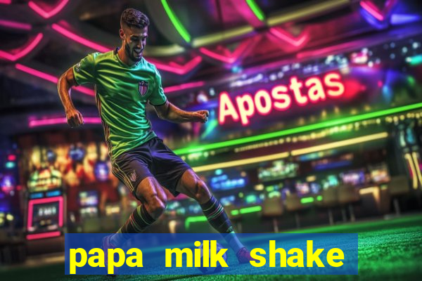 papa milk shake click jogos