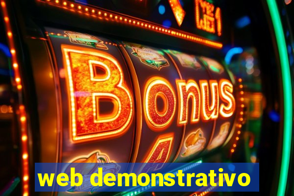 web demonstrativo