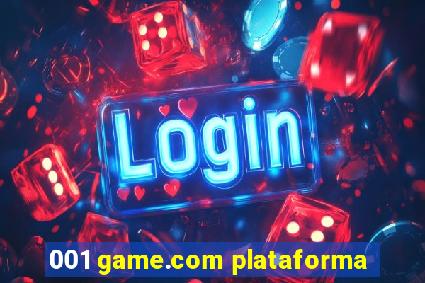 001 game.com plataforma