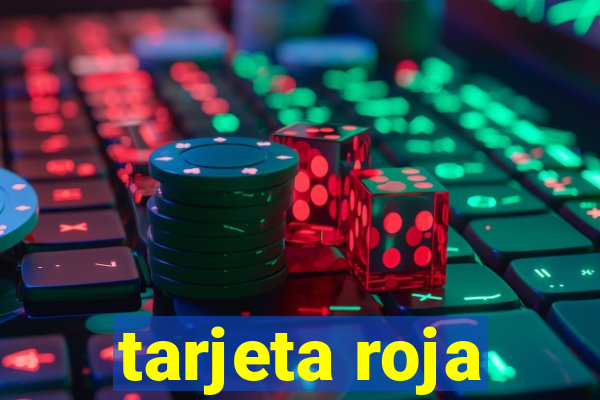 tarjeta roja