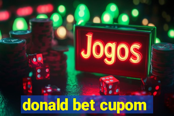 donald bet cupom