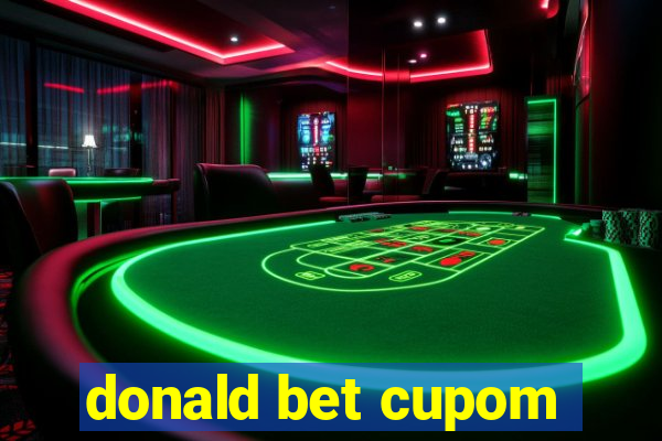 donald bet cupom