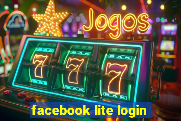 facebook lite login