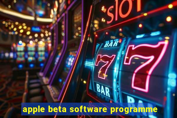 apple beta software programme