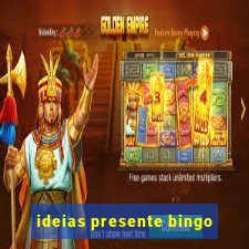 ideias presente bingo