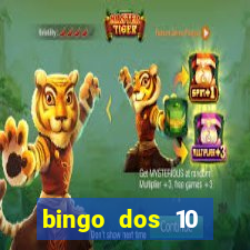 bingo dos 10 mandamentos da lei de deus