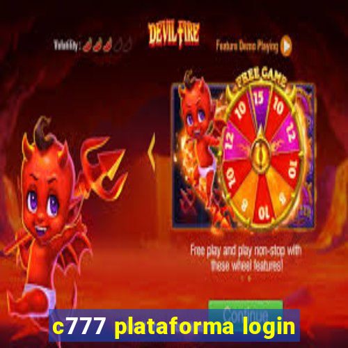 c777 plataforma login