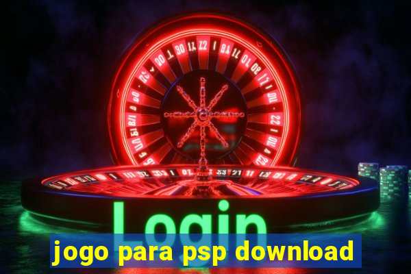 jogo para psp download