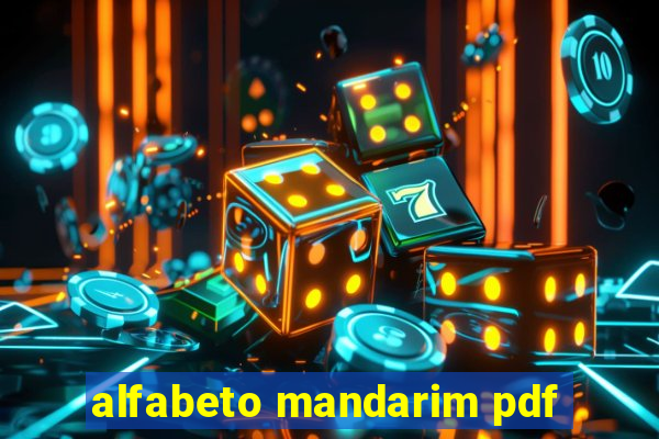 alfabeto mandarim pdf