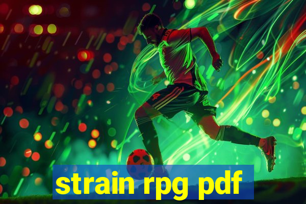 strain rpg pdf