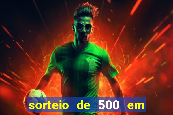 sorteio de 500 em cash toda segunda feira novibet