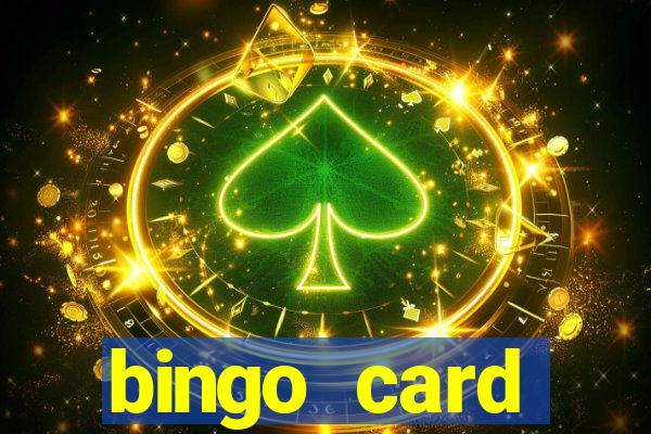 bingo card generator with pictures