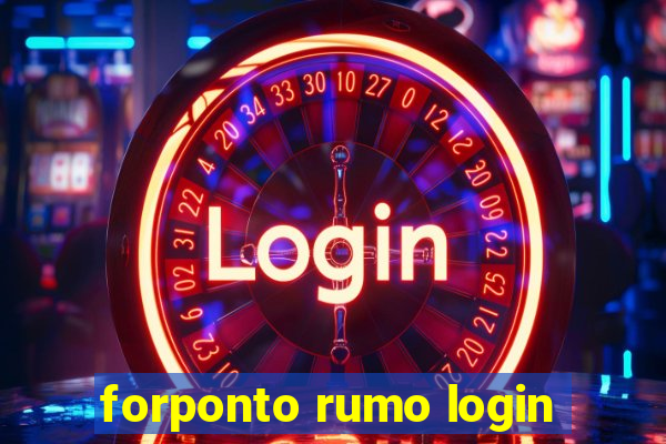 forponto rumo login