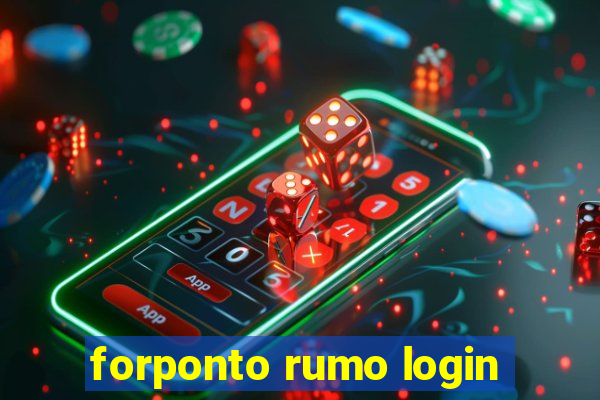 forponto rumo login