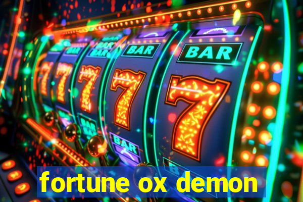 fortune ox demon