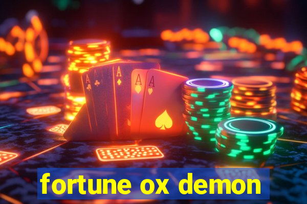 fortune ox demon