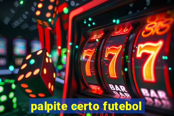 palpite certo futebol