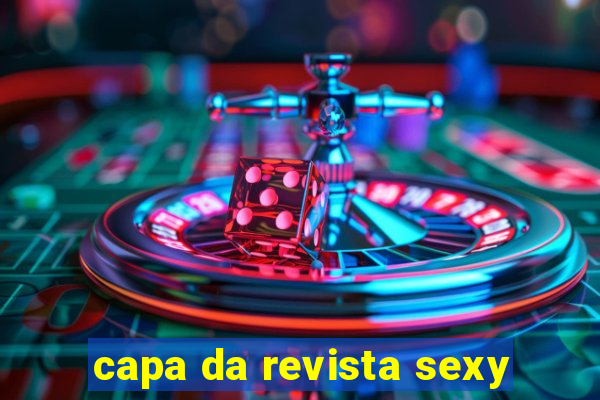 capa da revista sexy