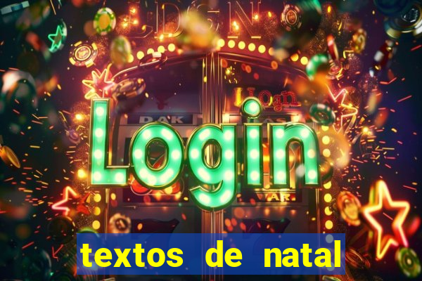 textos de natal para imprimir