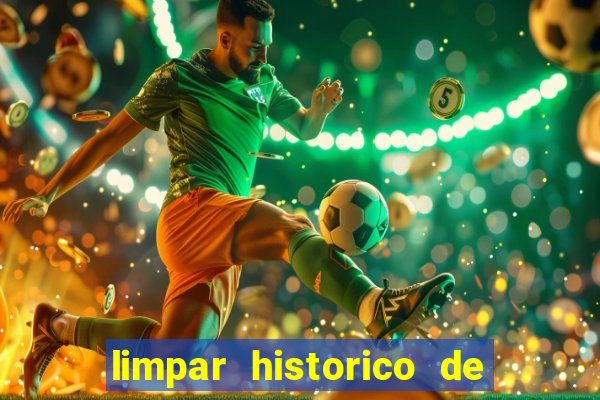 limpar historico de apostas bet365