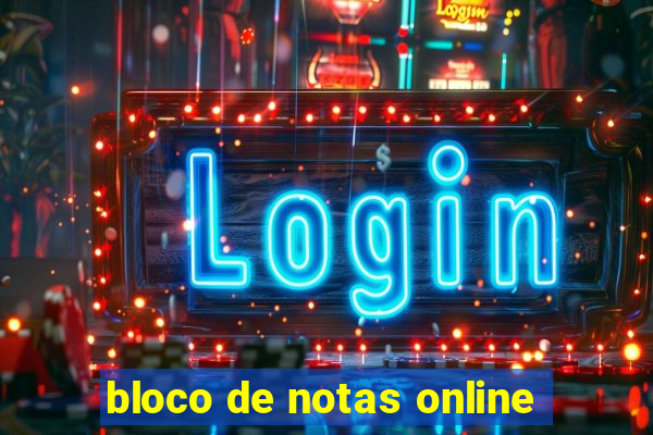 bloco de notas online