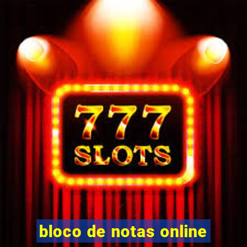 bloco de notas online