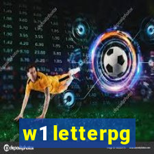 w1 letterpg