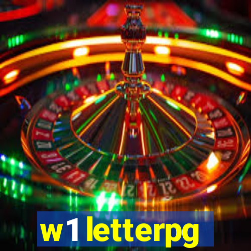 w1 letterpg