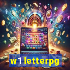 w1 letterpg