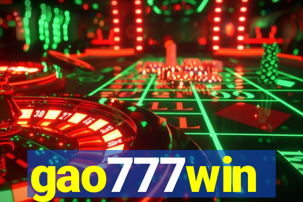 gao777win