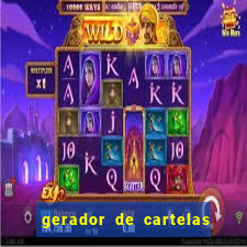 gerador de cartelas de bingo 1 a 99