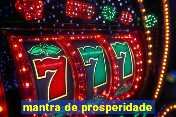 mantra de prosperidade