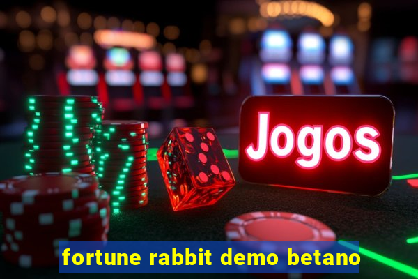 fortune rabbit demo betano