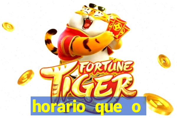 horario que o fortune rabbit paga