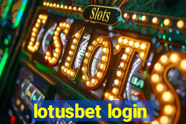 lotusbet login