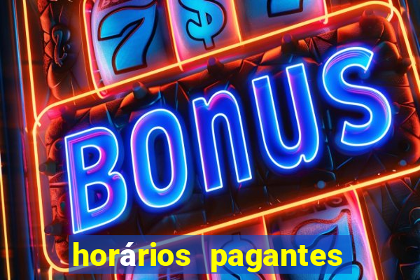 horários pagantes fortune tiger madrugada