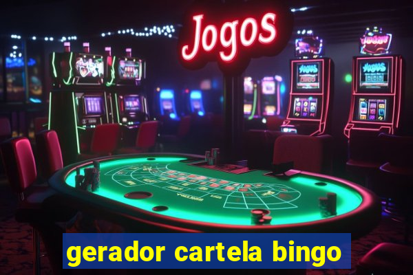 gerador cartela bingo