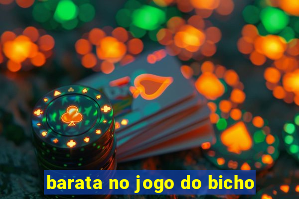 barata no jogo do bicho