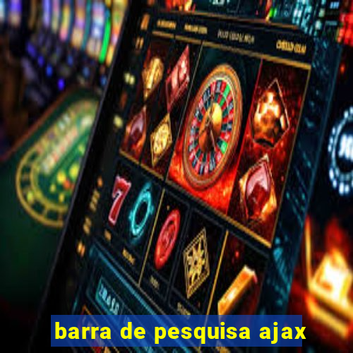 barra de pesquisa ajax