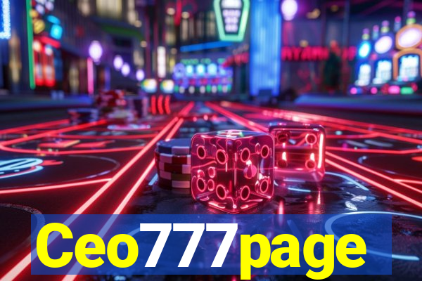 Ceo777page