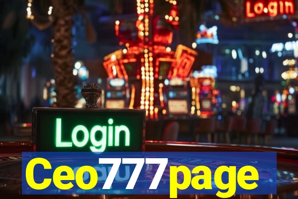 Ceo777page