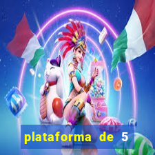 plataforma de 5 reais jogo do tigre