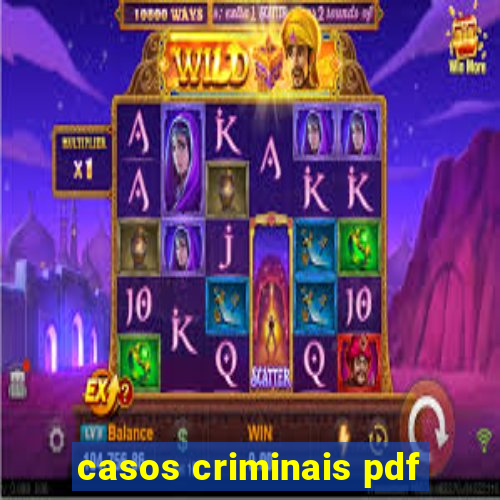 casos criminais pdf