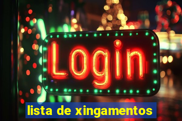 lista de xingamentos