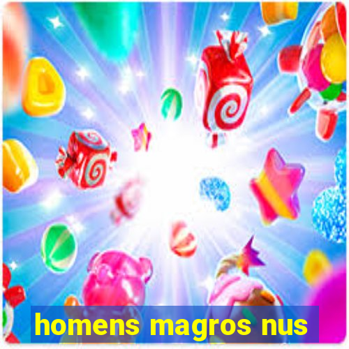 homens magros nus