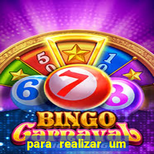 para realizar um bingo beneficente