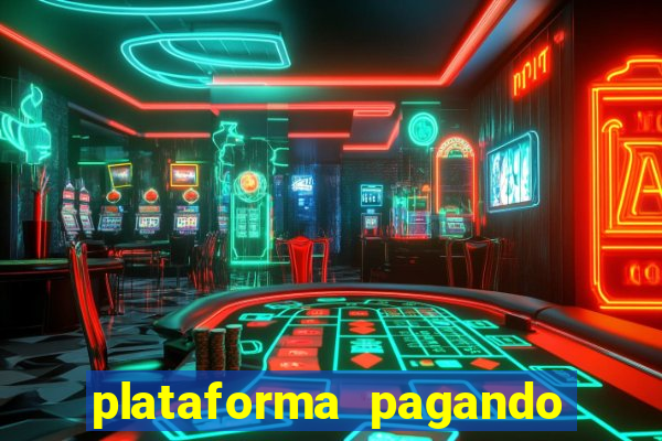 plataforma pagando no cadastro fortune tiger