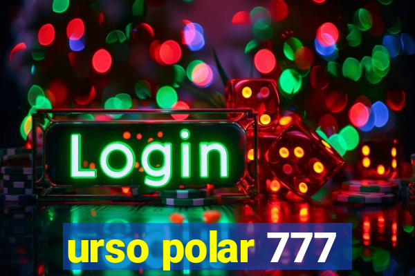 urso polar 777